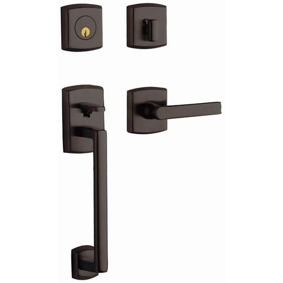 Baldwin 85386112LENT Entry Soho Single Cylinder Set, Venetian Bronze