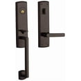 thumbnail image 1 of Baldwin 85387112LFD Left Handed Soho Full Dummy Handleset - Bronze, 1 of 1