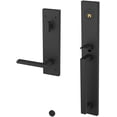 thumbnail image 1 of Baldwin 85392190RENT Minneapolis Single Cylinder Right Handed Entry Set, Satin Black, 1 of 5