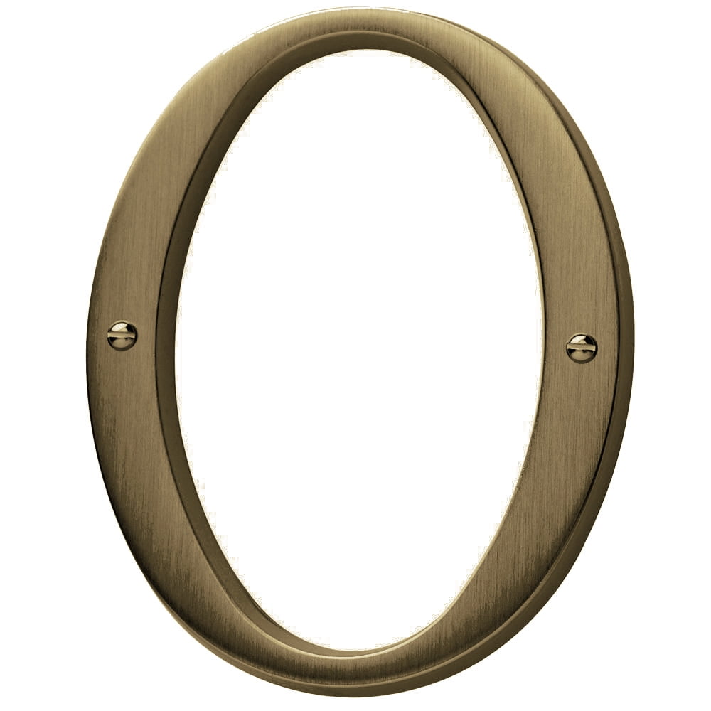 Baldwin Carded Surface Mount House Number