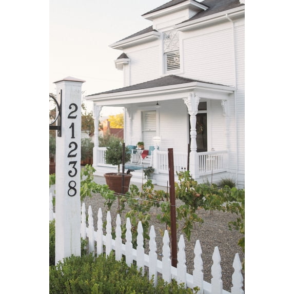 baldwin carded surface mount house number