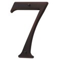 thumbnail image 1 of Baldwin 90677 Solid Brass Residential House Number 7 - Bronze, 1 of 7