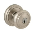 thumbnail image 1 of Baldwin Alcott Keyed Entry Knob featuring SmartKey® in Satin Nickel, 1 of 8