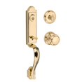 thumbnail image 1 of Baldwin Avendale Single Cylinder Handleset with Traditional Round Rose and Alcott Interior Knob with Smartkey, 1 of 1