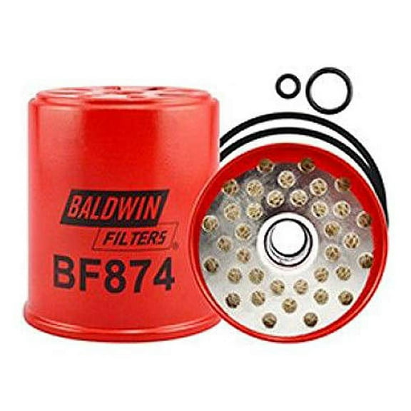 Baldwin Filters Fuel Filter,3-13/16x3-15/32x3-13/16 In BF874