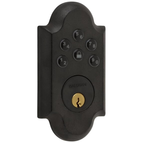 Baldwin Boulder Arched Electronic Deadbolt