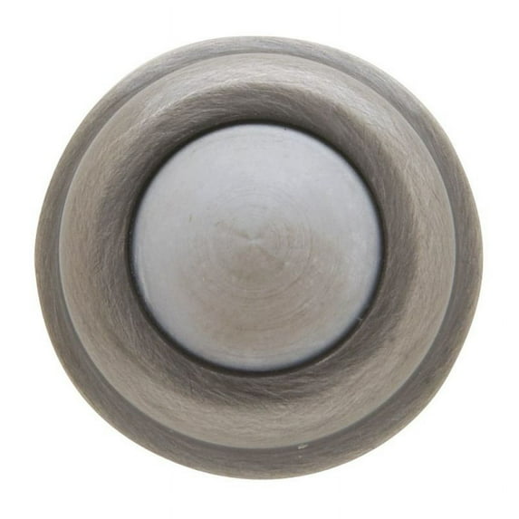 Baldwin 4015 1" Wall Mounted Convex Bumper Door Stop - Brass