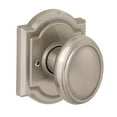 thumbnail image 1 of Baldwin Carnaby Half-Dummy Knob in Satin Nickel, 1 of 8