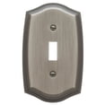 thumbnail image 1 of Baldwin 4756.Cd Colonial Single Toggle Solid Brass Switch Plate - Nickel, 1 of 5