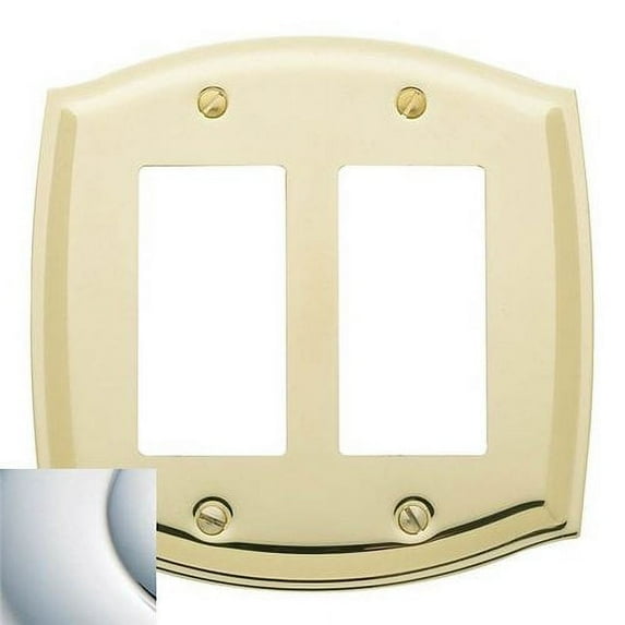 Baldwin Colonial 2-Gang Rocker Wall Plate