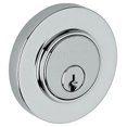 thumbnail image 1 of Baldwin 8244260PAT Contemporary One Sided Patio Deadbolt From The Estate Series - Chrome, 1 of 2