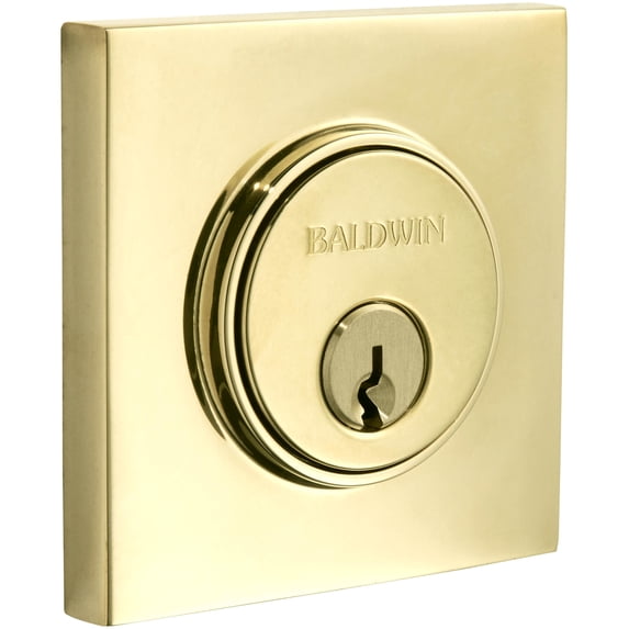 baldwin contemporary square single cylinder deadbolt