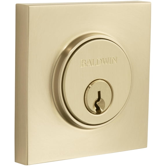 Baldwin Contemporary Square Single Cylinder Deadbolt