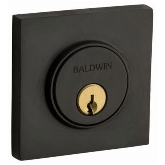 Baldwin Contemporary Square Single Cylinder Deadbolt