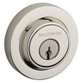 thumbnail image 1 of Baldwin Dc.Crd.Smt Contemporary Round Smartkey Double Cylinder Keyed Entry Deadbolt -, 1 of 1