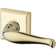 thumbnail image 1 of Baldwin Decorative Keyed Door Lever with Traditional Square Rose, 1 of 3