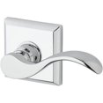 thumbnail image 1 of Baldwin EN.CUR.L.TSR.260 Entry Left Hand Curved Lever & Traditional Square Rose, White Bronze, 1 of 1