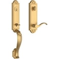 thumbnail image 1 of Baldwin EEELIxCURREBE044 Elizabeth One Piece Single Cylinder Keyed Entry Handleset - Brass, 1 of 6
