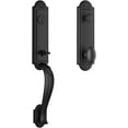 thumbnail image 1 of Baldwin Ee.Elixell.Ebe Elizabeth One Piece Single Cylinder Keyed Entry Handleset - Black, 1 of 6