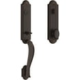 thumbnail image 1 of Baldwin Ee.Elixell.Ebe Elizabeth One Piece Single Cylinder Keyed Entry Handleset - Bronze, 1 of 6