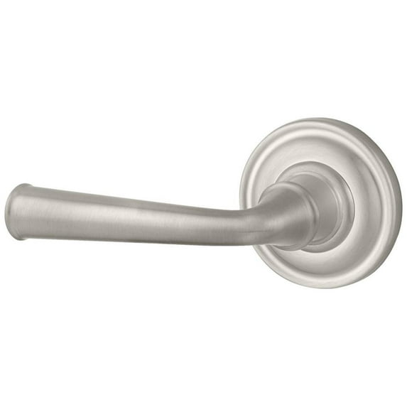 Baldwin ENFEDTRR150 Federal Single Cylinder Keyed Entry Door Lever Set - Nickel