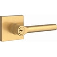 thumbnail image 1 of Baldwin En.Tub.Csr Tube Single Cylinder Keyed Entry Door Lever Set - Brass, 1 of 1