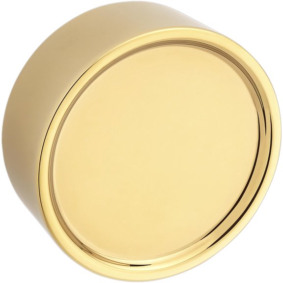 Baldwin Estate 4973003 1.5 in. Hardware Hollywood Hills Cabinet Knob, Polished Brass