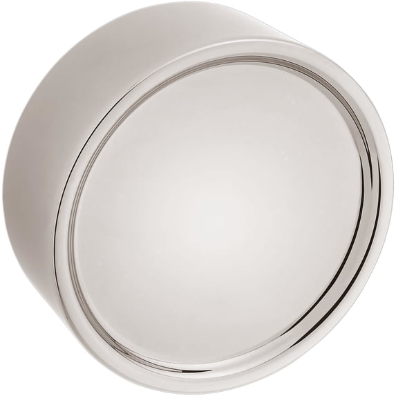 Baldwin Estate 4973055 Hollywood Hills Cabinet Knob, Lifetime Bright Nickel