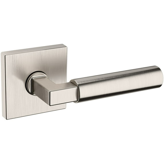Baldwin L029.Rdm L029 Right Handed Non-Turning One-Sided Dummy Door Lever - Nickel
