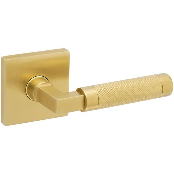 Baldwin Estate L030190MR L030 Pair of Door Levers without Rosettes From the Estate Collection, Satin Black