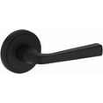 thumbnail image 1 of Baldwin Fd.Kin.R.Srr Kingvale Non-Turning Two-Sided Dummy Door Lever Set - Black, 1 of 7