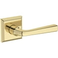 thumbnail image 1 of Baldwin FDKINTSR031 Kingvale Non-Turning Two-Sided Dummy Door Lever Set - Brass, 1 of 7