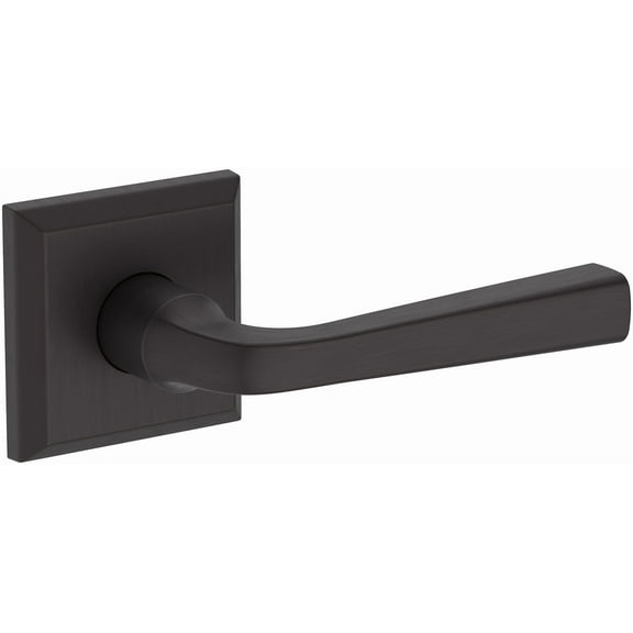 Baldwin FDKINTSR112 Kingvale Non-Turning Two-Sided Dummy Door Lever Set - Bronze