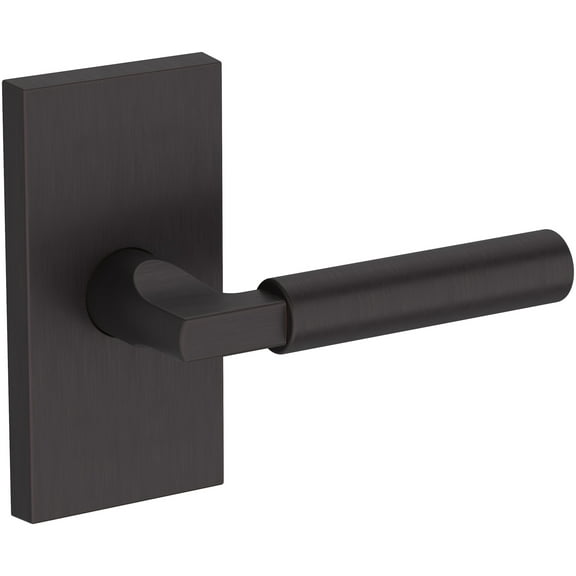 Baldwin Fd.Lkf.R.Cfr Lake Forest Non-Turning Two-Sided Dummy Door Lever Set - Bronze