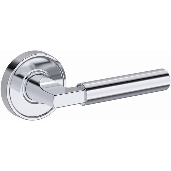 Baldwin FDLKFRRR260 Lake Forest Non-Turning Two-Sided Dummy Door Lever Set - Chrome