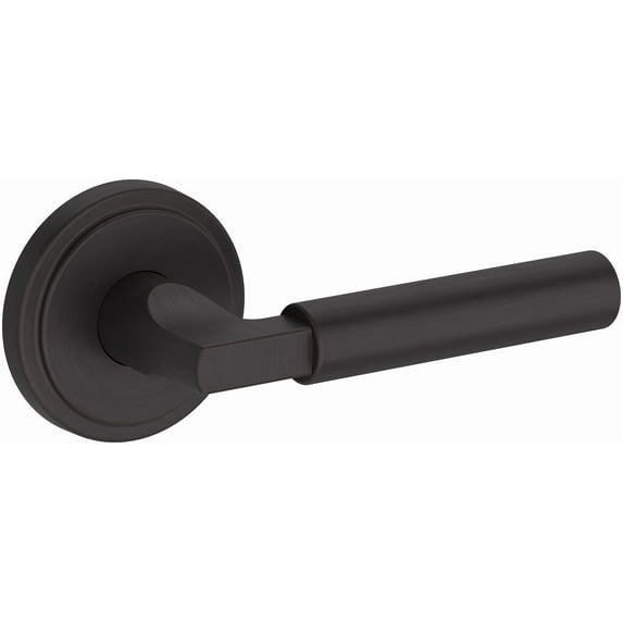 Baldwin FDLKFSRR112 Lake Forest Non-Turning Two-Sided Dummy Door Lever Set - Bronze