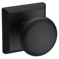 thumbnail image 1 of Baldwin Fd.Rou.Tsr Round Non-Turning Two-Sided Dummy Door Knob Set - Black, 1 of 1