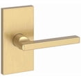 thumbnail image 1 of Baldwin FDSQUCFR044 Square Non-Turning Two-Sided Dummy Door Lever Set - Brass, 1 of 7