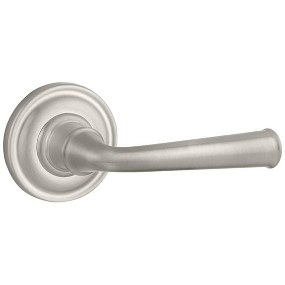 Baldwin Federal Privacy Door Lever with Traditional Round Rose
