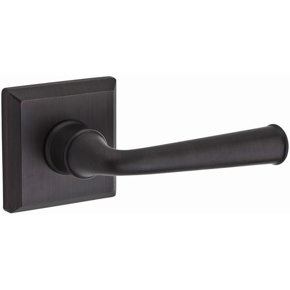 Baldwin Federal Privacy Door Lever with Traditional Square Rose