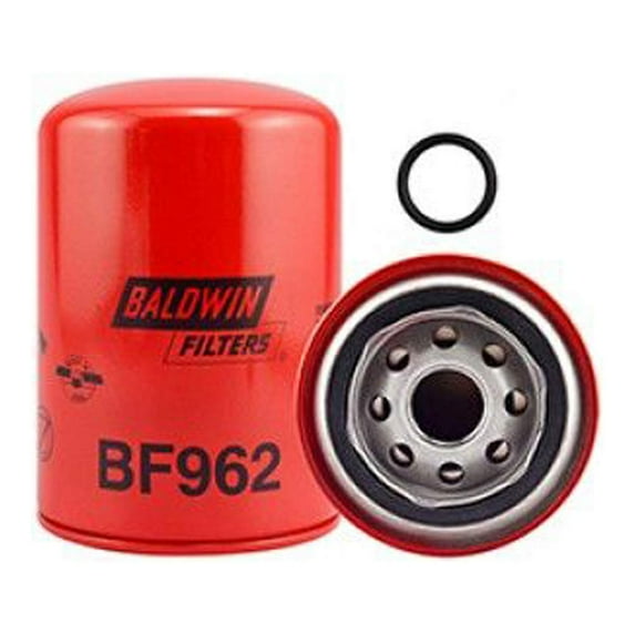 Baldwin Filters Fuel Filter, 5-3/8 x 3-11/16 x 5-3/8 In SHO24