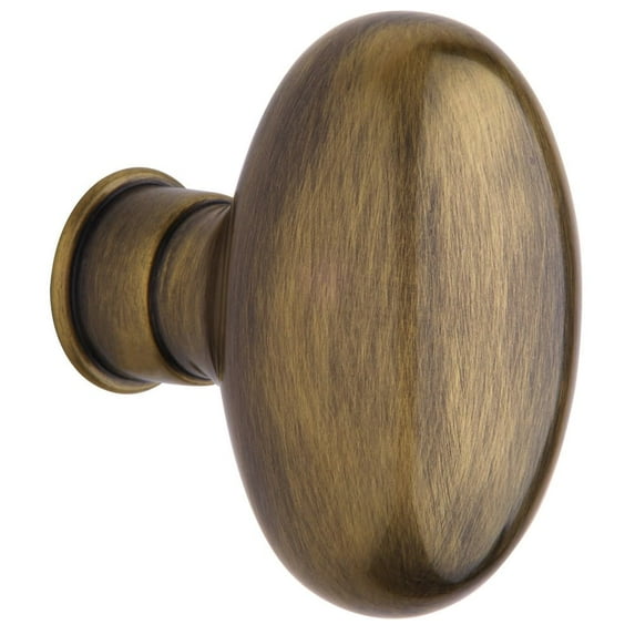 Baldwin 5025.050.MR Hardware Estate Oval Knob Indoor Door Handle