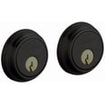 thumbnail image 1 of Baldwin 8021190 Traditional Double Cylinder Deadbolt For 1-5/8" Bore Hole - Black, 1 of 7