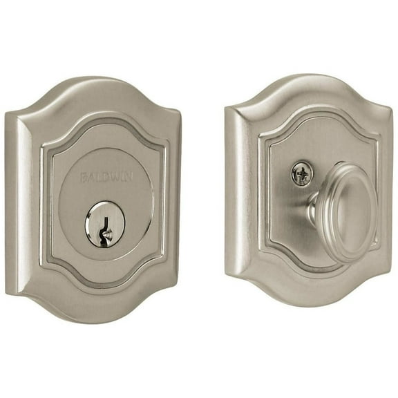 Baldwin 8237056 Bethpage Solid Brass Single Cylinder Keyed Entry Deadbolt From The Estate
