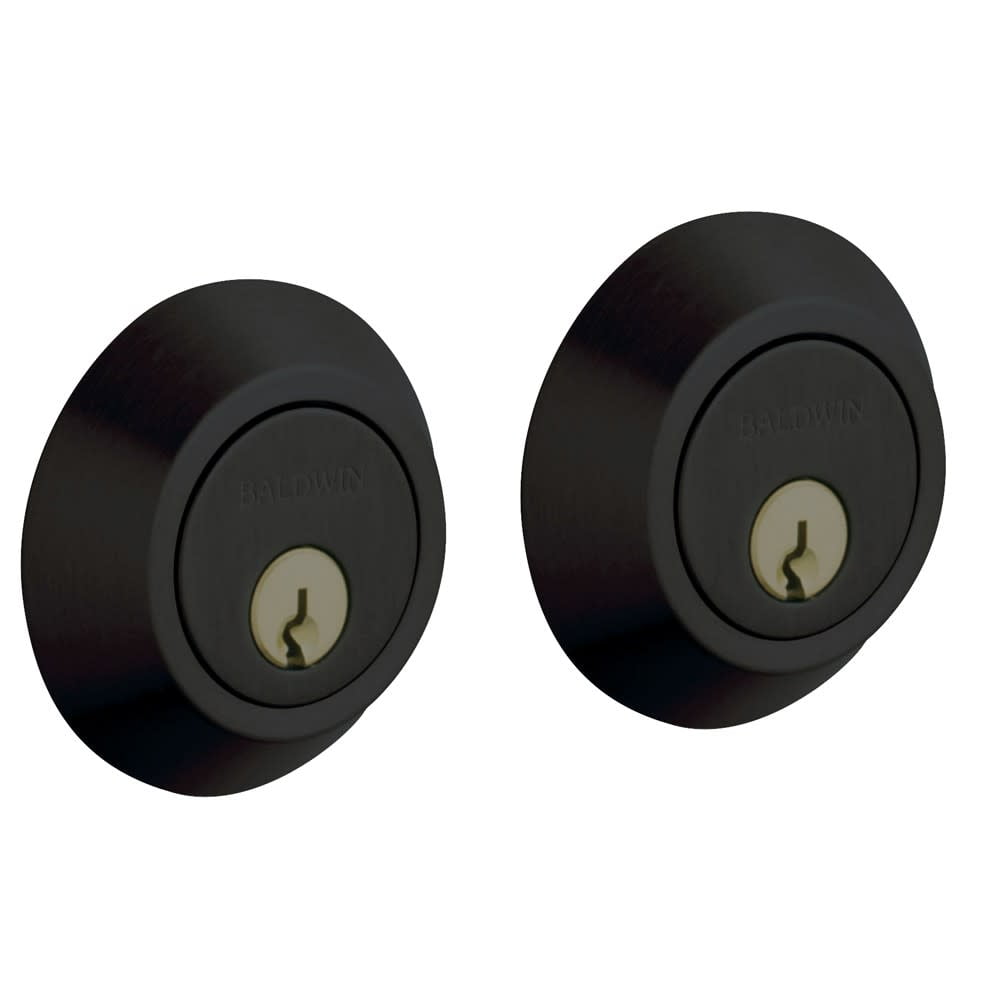 Satin Black Solid Brass Double Cylinder Deadbolt Lock