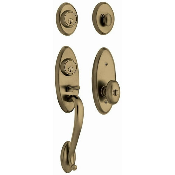 Baldwin Hardware 85345.050.2ENT Handle Set