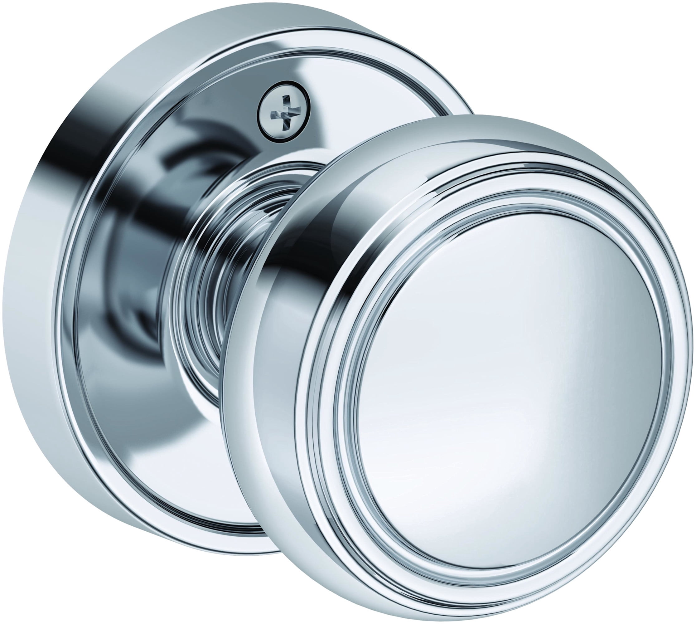 Baldwin HDBRERRR260 Bremerton Non-Turning One-Sided Dummy Door Knob - Chrome