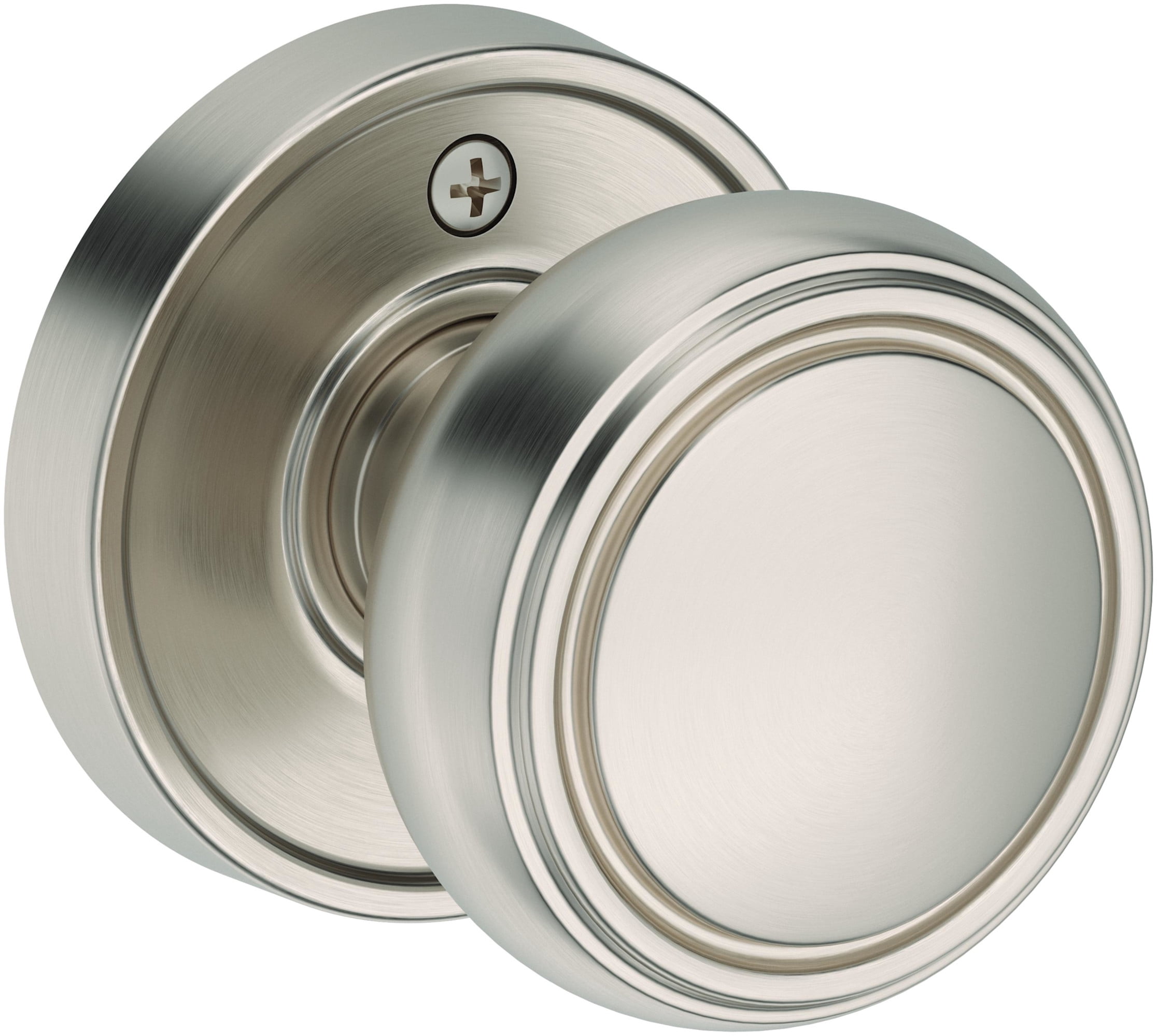 Baldwin HDBRERRR150 Bremerton Non-Turning One-Sided Dummy Door Knob - Nickel