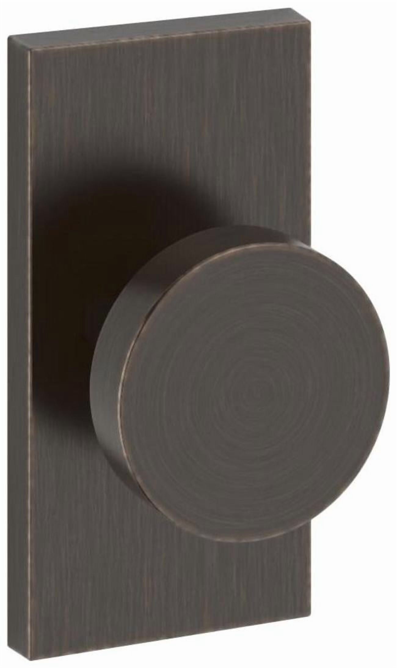 Baldwin HDCONCFR112 Contemporary Non-Turning One-Sided Dummy Door Knob - Bronze