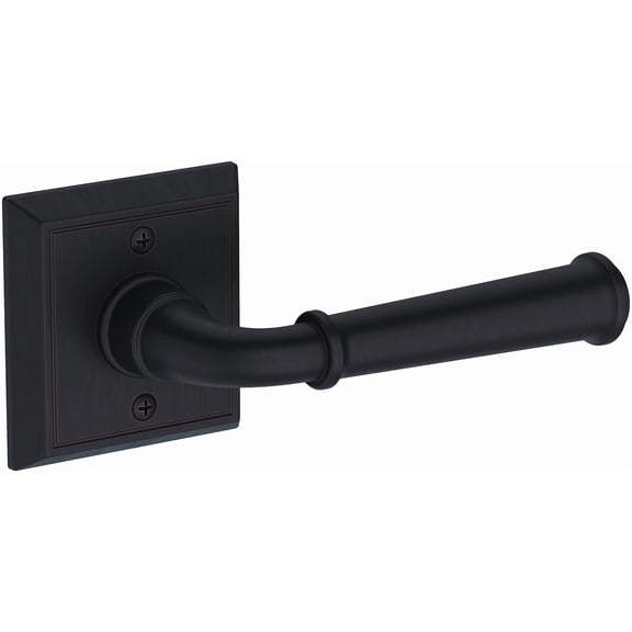 Baldwin HDDUNCHR112 Dunsmoor Non-Turning One-Sided Dummy Door Lever - Bronze